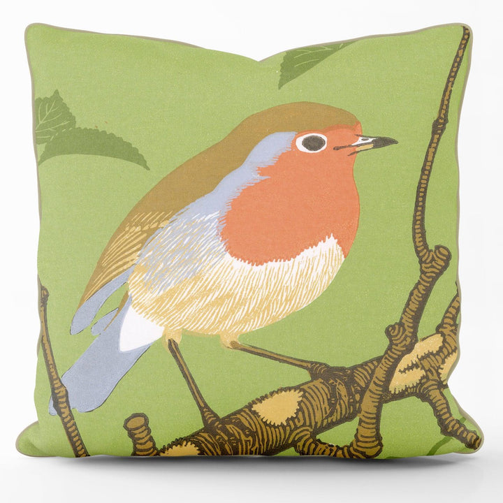 Pie Wipes - Lapwings - Bittern - Robert Gillmor Cushion - Handmade Cushions UK - WeLoveCushions