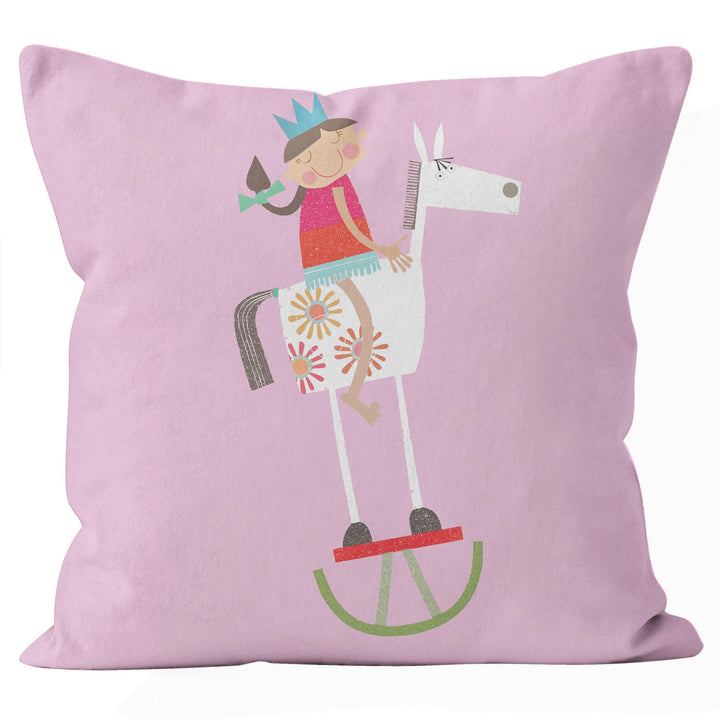 Rocking Horse - Kali Stileman Cushion - Handmade Cushions UK - WeLoveCushions