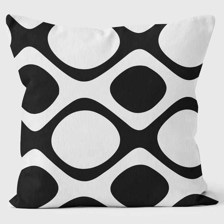 Round Checks - Abstract Cushion - Handmade Cushions UK - WeLoveCushions