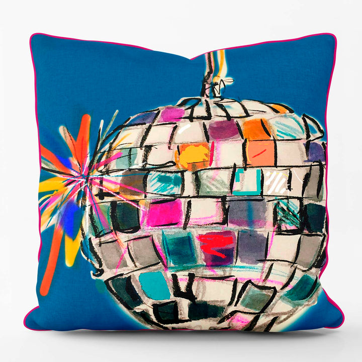 Disco Ball Collection - Electric Boogaloo - Sarah Thornton Cushion