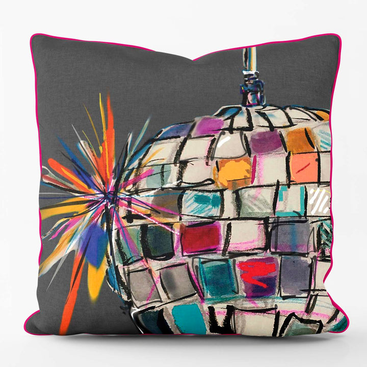 Disco Ball Collection - Night Moves - Sarah Thornton Cushion