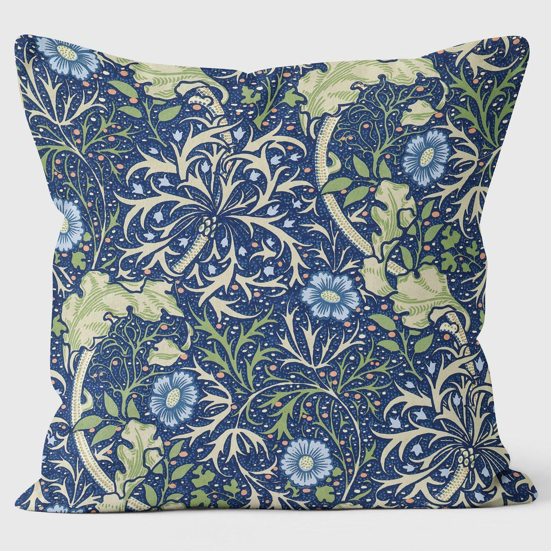 Seaweed - William Morris Cushion - Handmade Cushions UK - WeLoveCushions