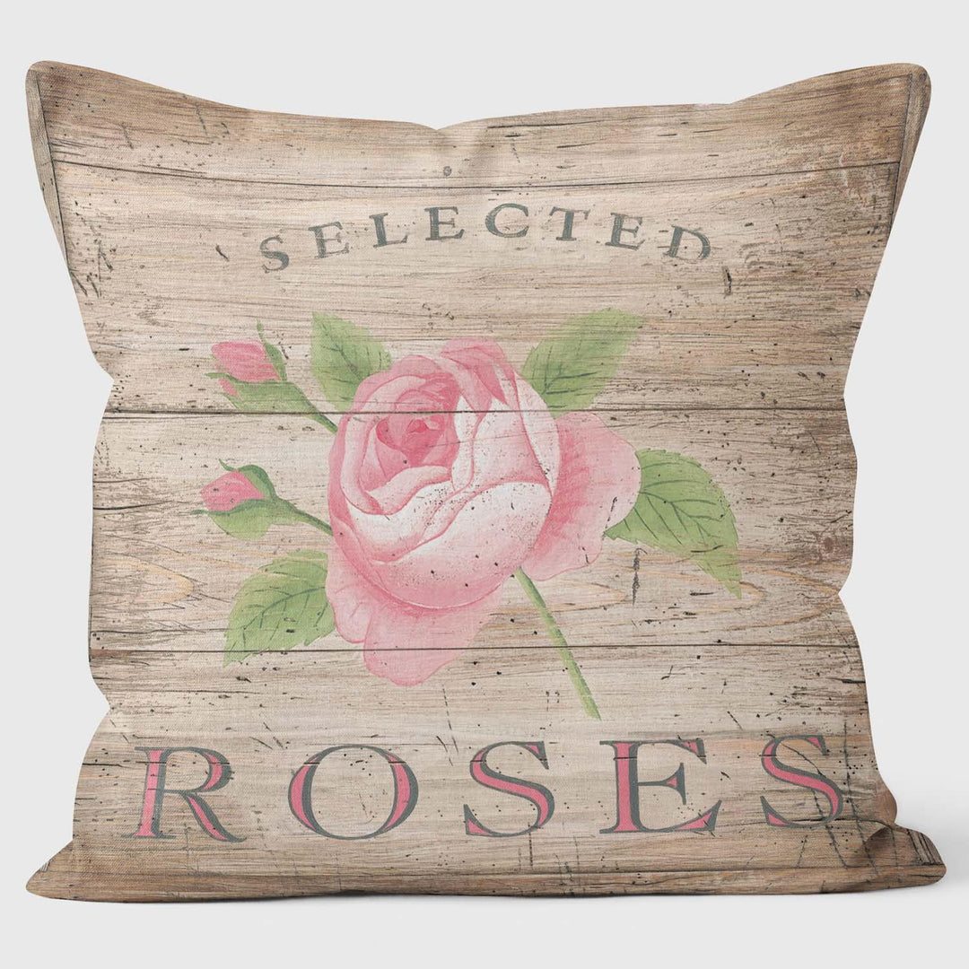 Selected Roses - Martin Wiscombe Cushion - Handmade Cushions UK - WeLoveCushions