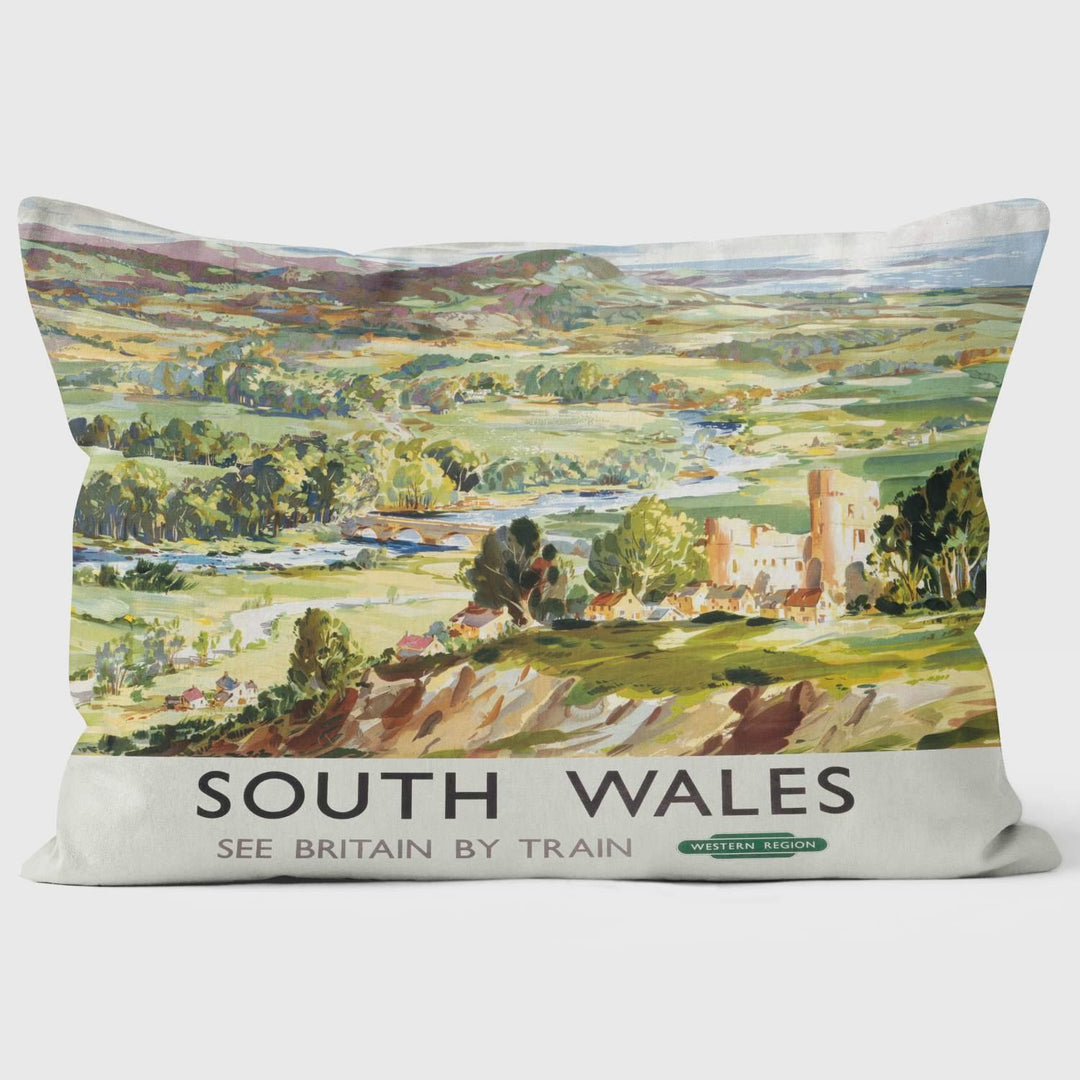 South Wales - National Railway Museum Cushion - Handmade Cushions UK - WeLoveCushions