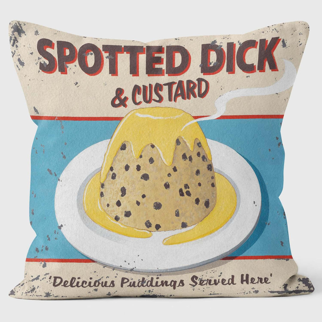 Spotted Dick - Martin Wiscombe Cushion - Handmade Cushions UK - WeLoveCushions