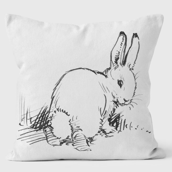 Spring Bunny - Special Occasions Cushion - Handmade Cushions UK - WeLoveCushions