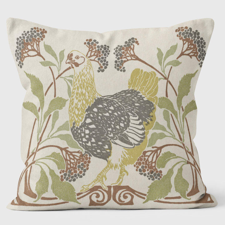 Spring Chicken - Special Occasions Cushion - Handmade Cushions UK - WeLoveCushions