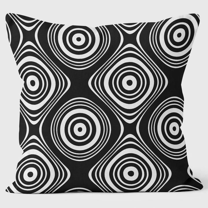 Squares and Circles - Abstract Cushion - Handmade Cushions UK - WeLoveCushions