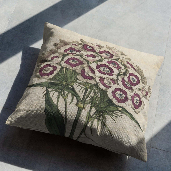 Sweet William - Botanical Cushion - Handmade Cushions UK - WeLoveCushions