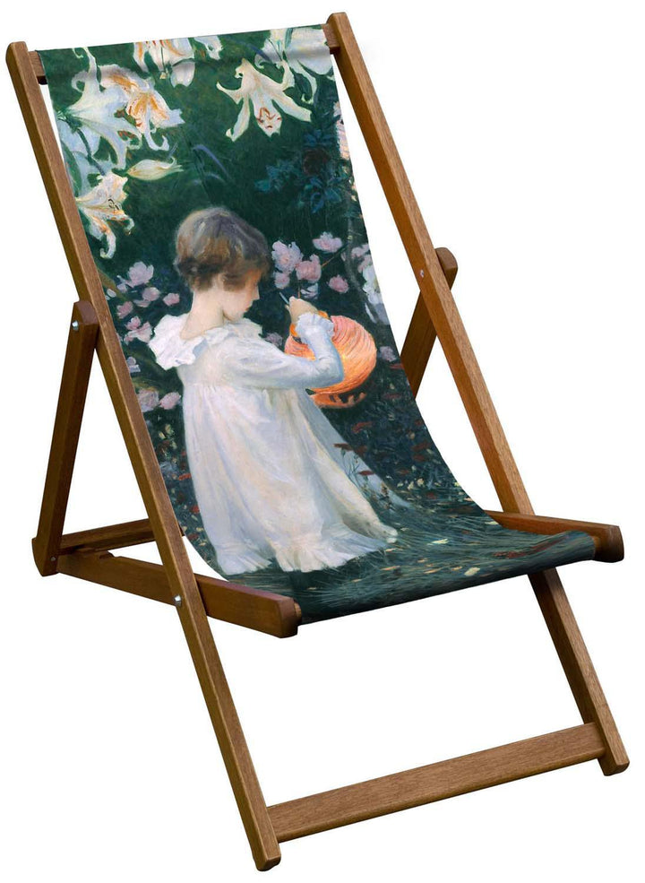 Carnation, Lily, Lily, Rose - TATE - John Singer Sargent Deckchair