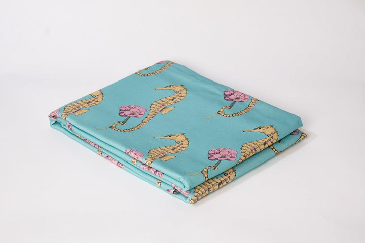 Seahorses - Their Nibs Art Cloth