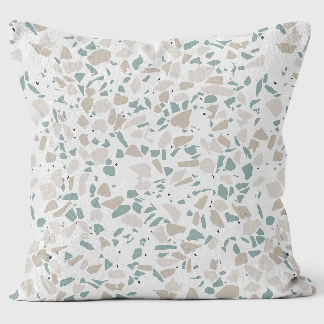 Terrazzo Primavera - Art Print Cushion - Handmade Cushions UK - WeLoveCushions