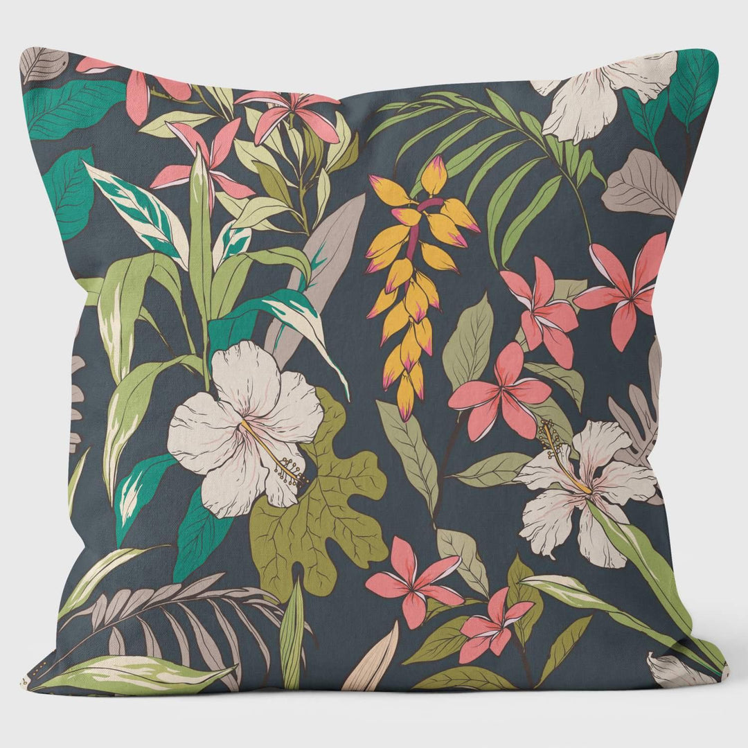 Tropical Flower IV - Art Print Cushion - Handmade Cushions UK - WeLoveCushions