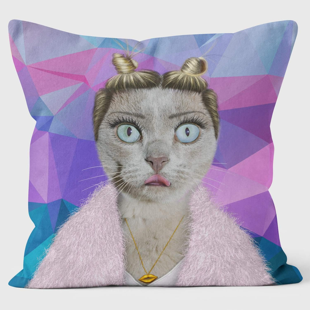 Twerk Geometric - Pets Rock Cushion - Handmade Cushions UK - WeLoveCushions