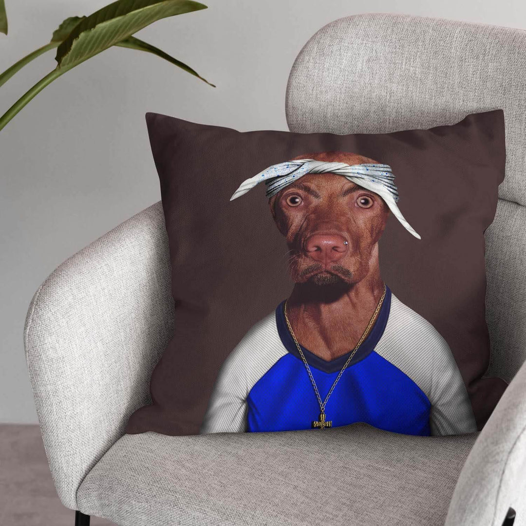 Two Rap - Pets Rock Cushion