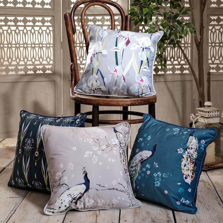 Peacock Blossom - House Of Turnowsky Cushion