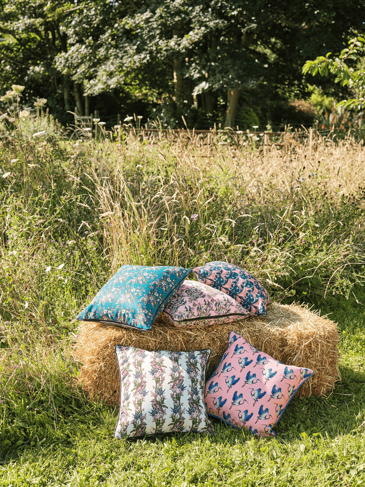 Blue Jungle - Their Nibs Outdoor Cushion