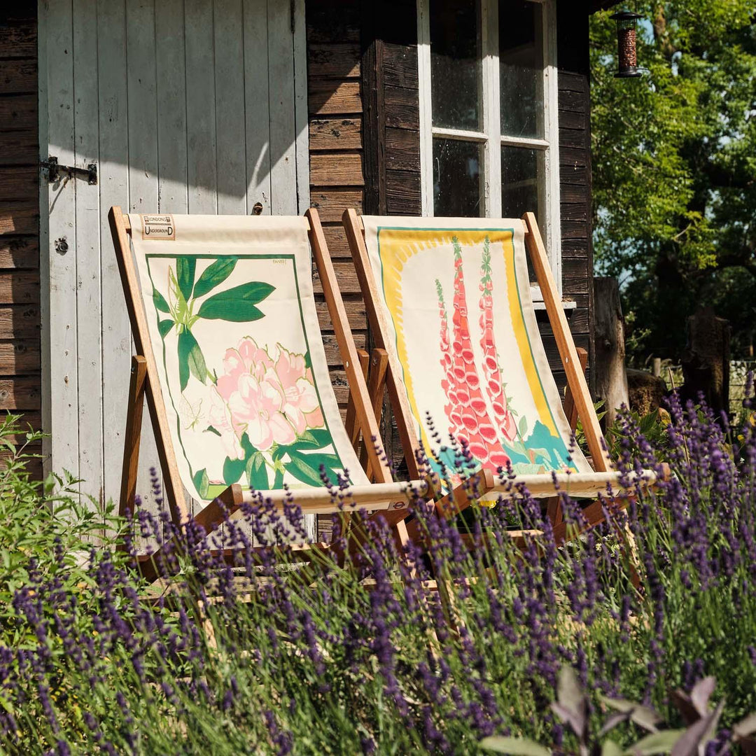 London Transport Kew Foxgloves  ‰ÛÒ LT Underground Deckchair