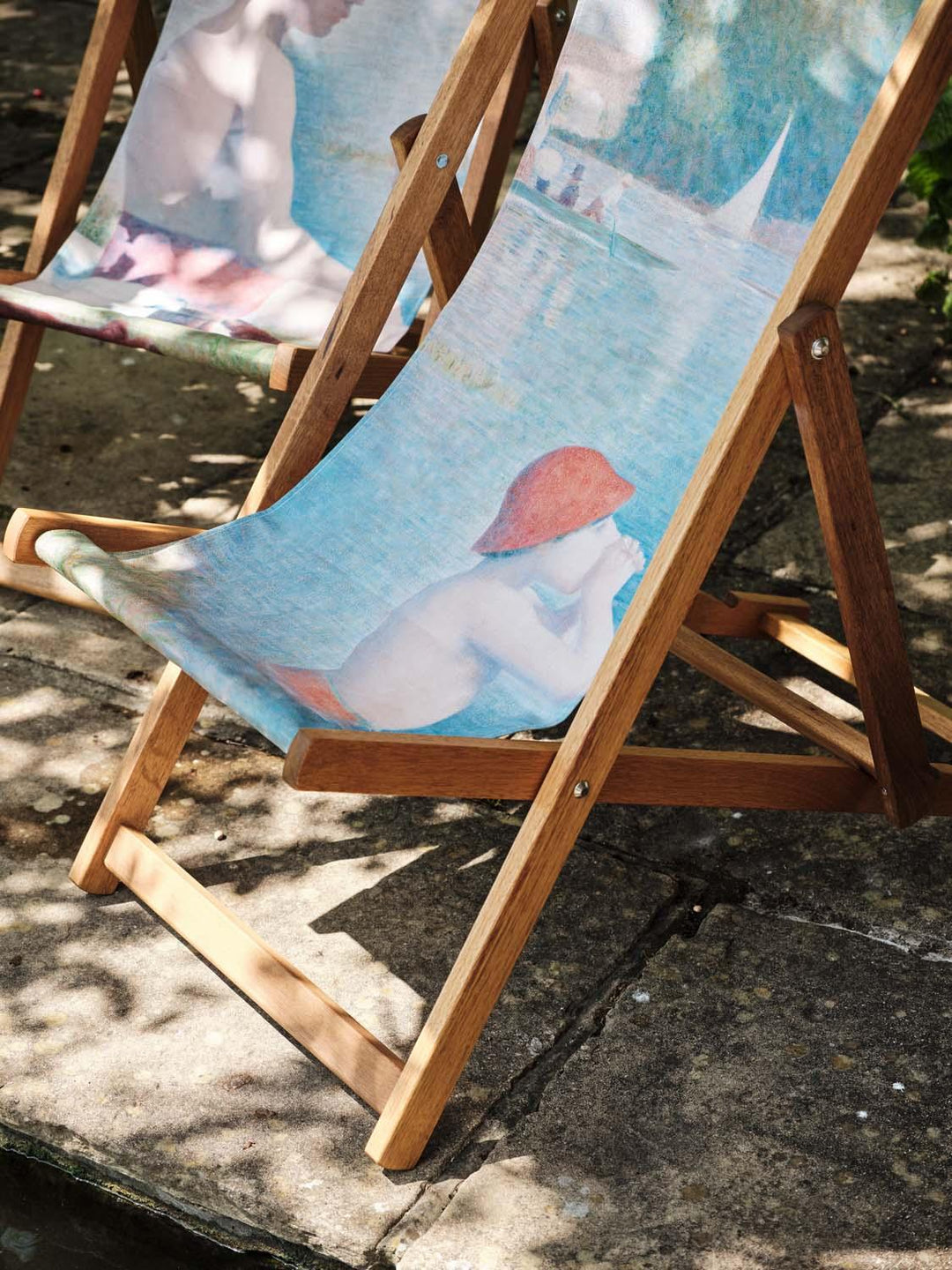 Bathers at Asnieres Detail II -  Georges Seurat - National Gallery Deckchair