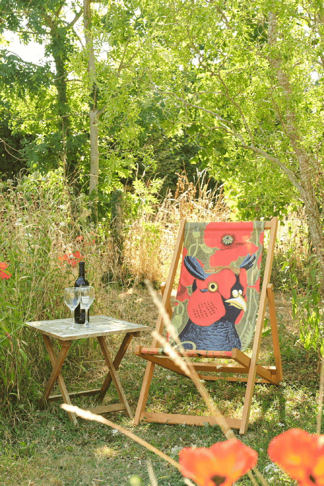 Poppycock - Robert Gillmor Deckchair