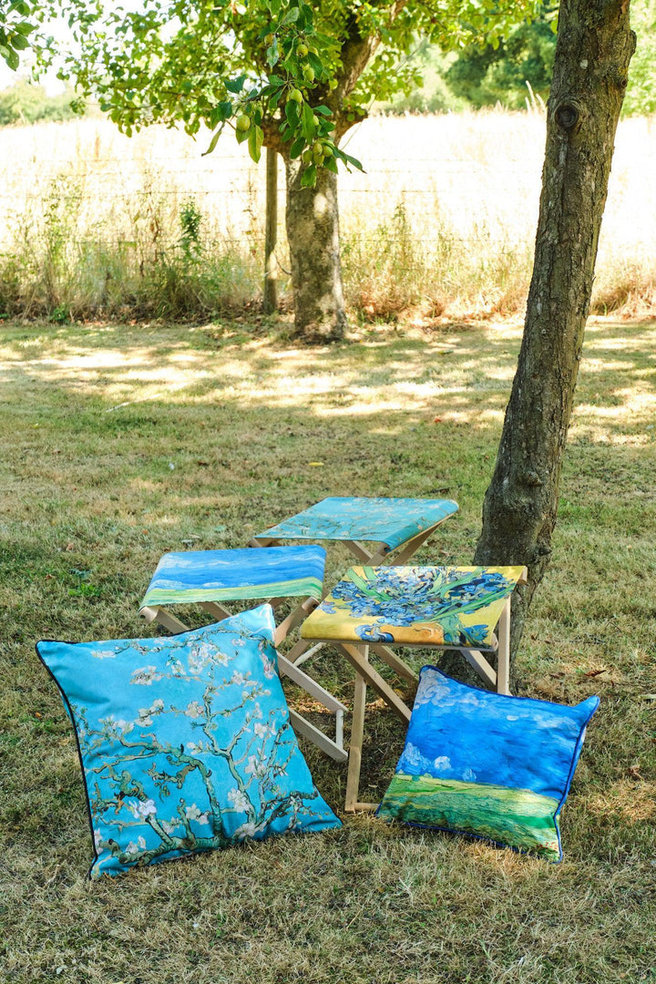 Wheatfield Under Storm Clouds - Van Gogh Museum  Outdoor Cushion