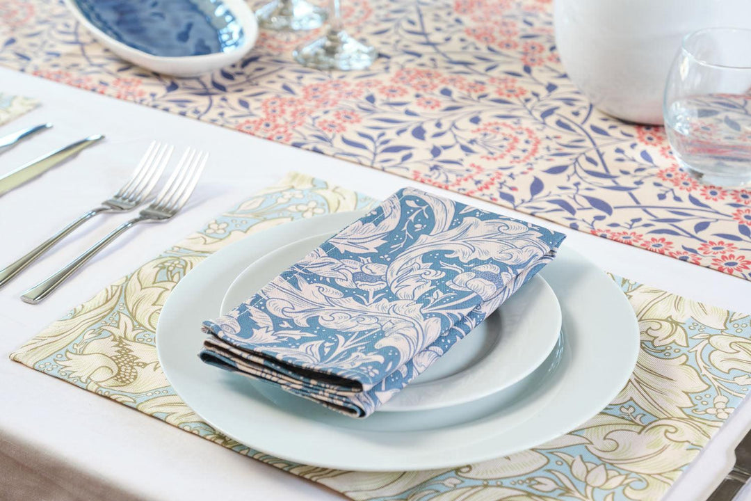 Bachelor's Buttons Provincial Blue - William Morris Napkins