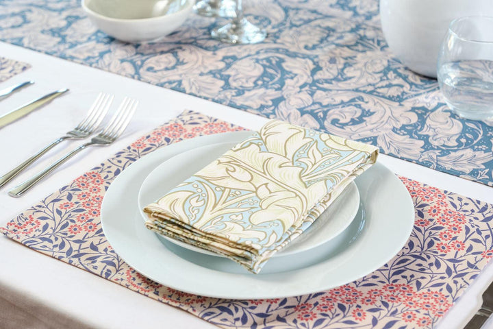 Bachelor's Buttons Provincial Light Blue - William Morris Napkins