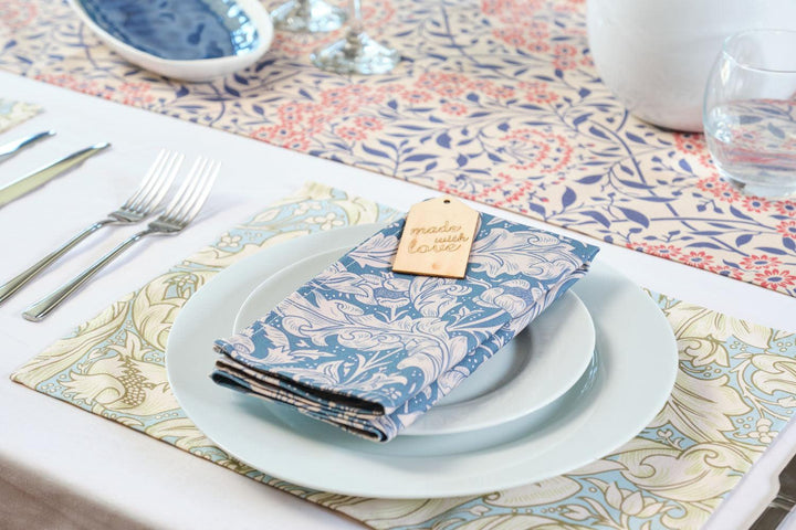 Bachelor's Buttons Provincial Blue - William Morris Napkins