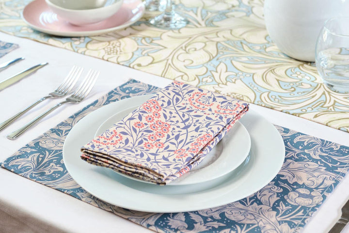 Michaelmas Daisy Blue - William Morris Napkins