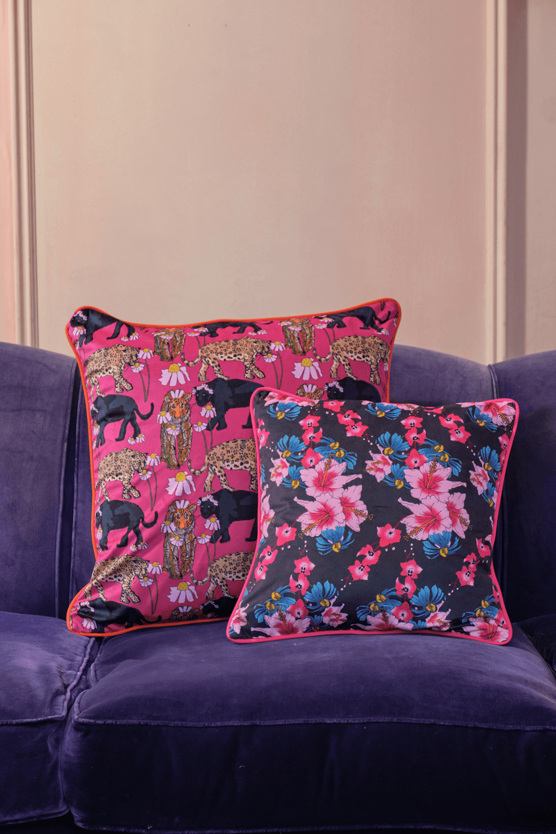 Tropical Bouquet -Their Nibs Cushion