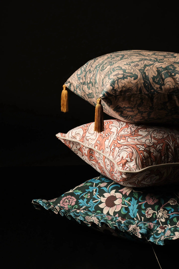 Bachelor's Buttons Provincial Blue - William Morris Cushion