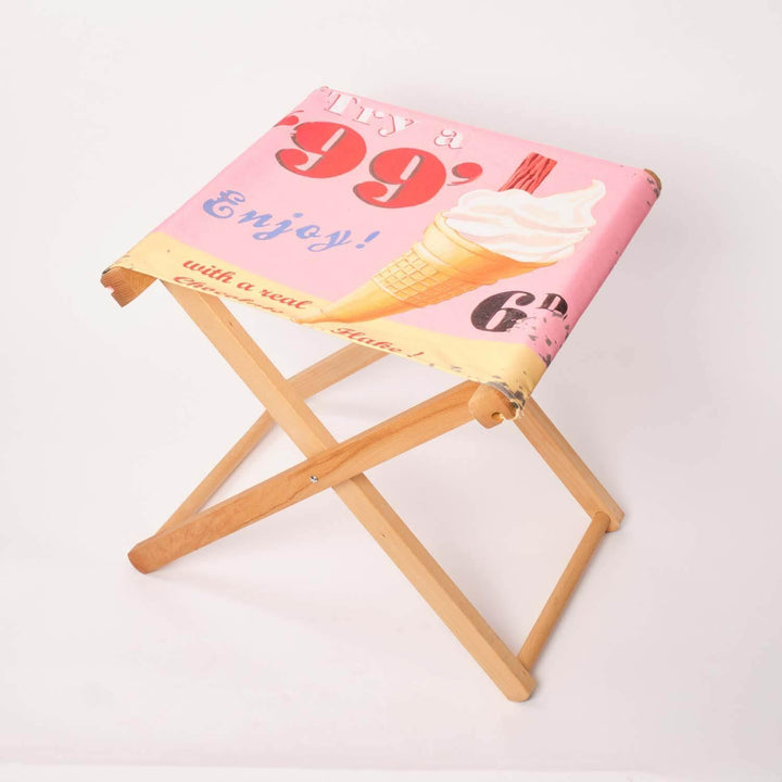 99 Flake - Martin Wiscombe - Outdoor Glamping Camping  Stool