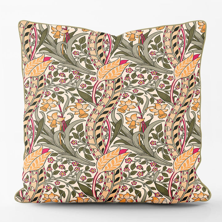 Daffodil - William Morris Cushion