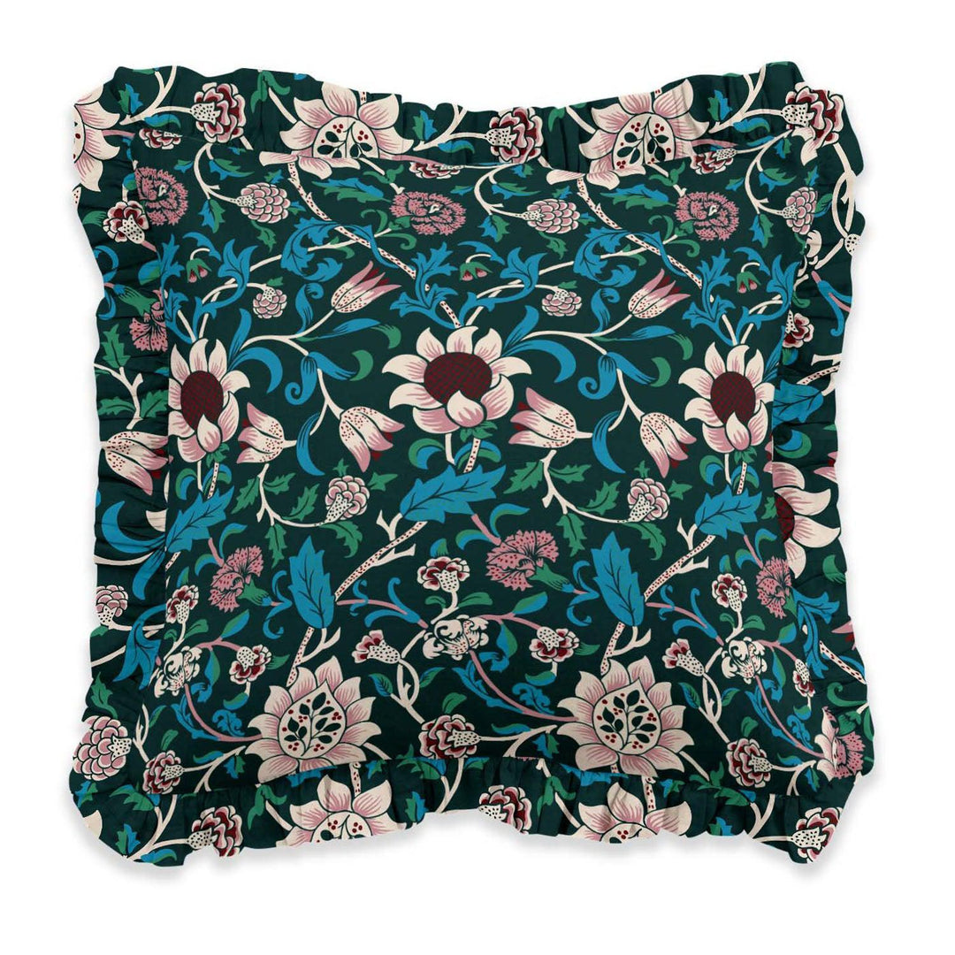 Evenlode - Ruffle William Morris Cushion