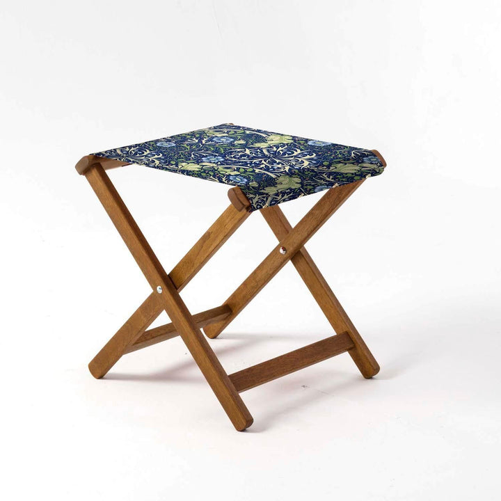 Seaweed - William Morris - Glamping Camping Stool