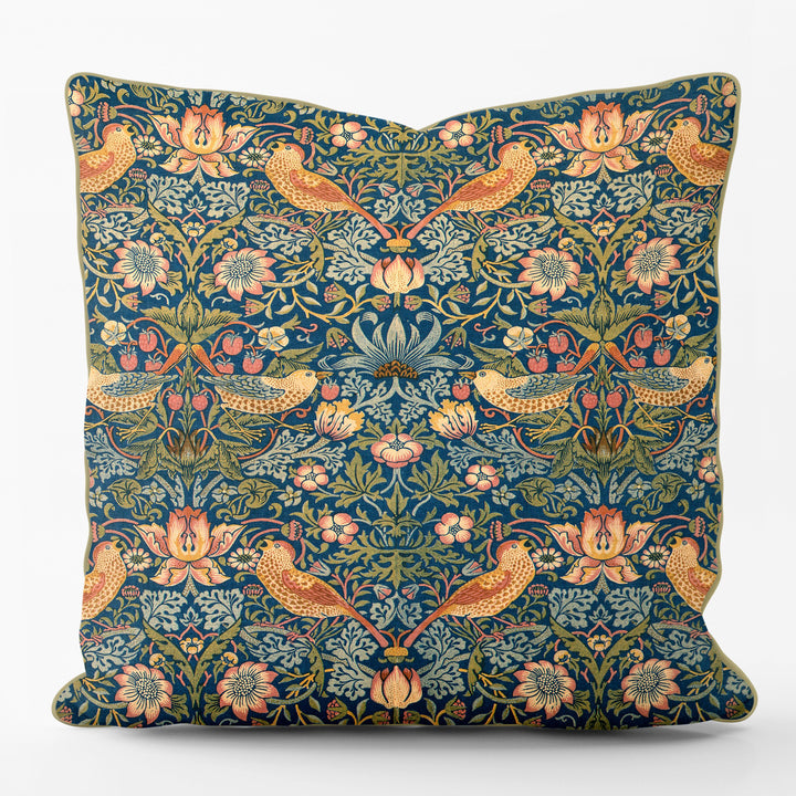 Strawberry Thief - William Morris Cushion