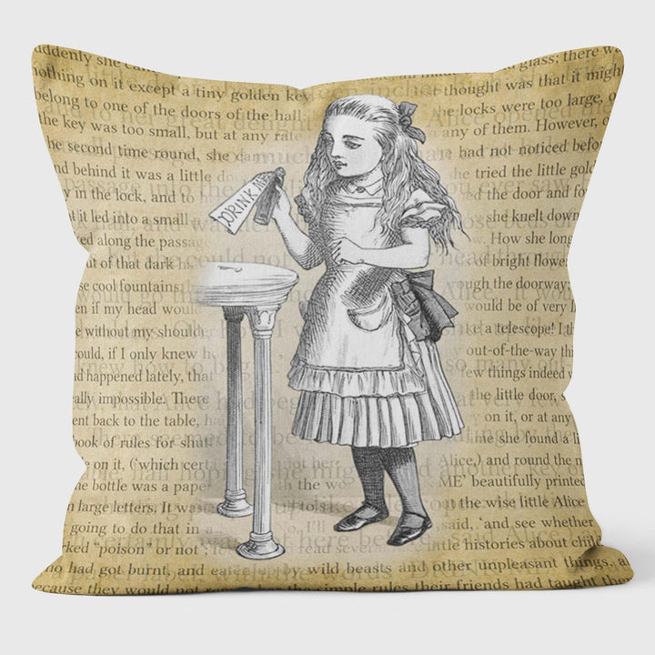 Alice Drink Me - High Tea With Alice Collection - Cushion