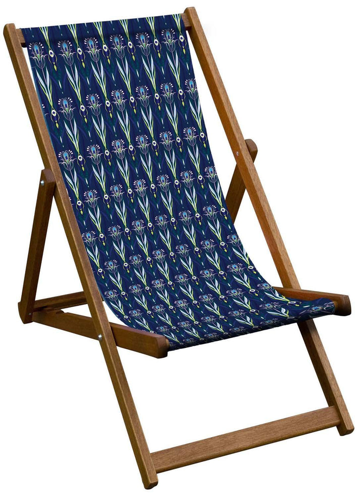 Art Deco Flower - House Of Turnowsky Deckchair