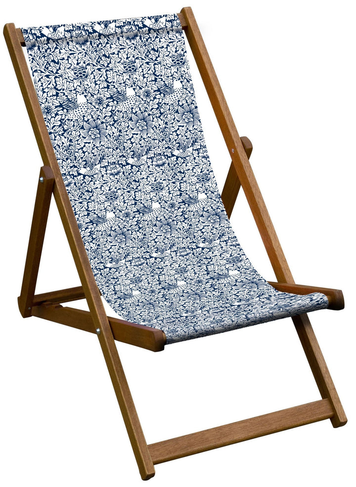 Bird And Anemone - William Morris Deckchair