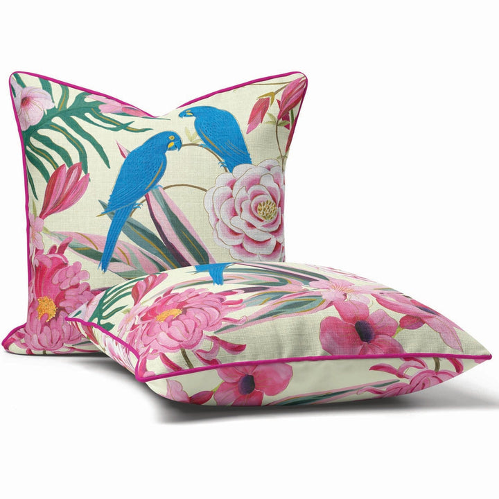 Blue Love Story - House Of Turnowsky Cushion