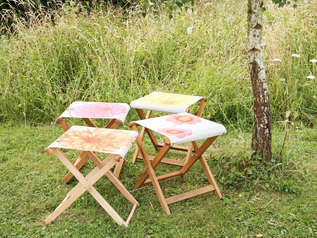 Cheal's Pink - Alfred Wise - Glamping Camping Stool