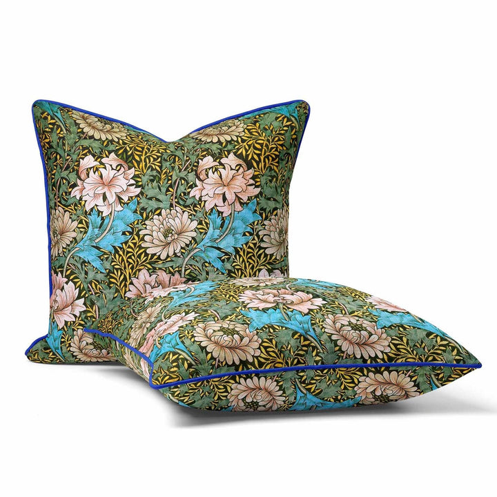 Chrysanthemum - William Morris Outdoor Cushion