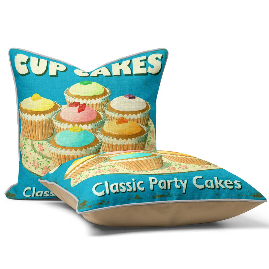 Classic Party Cakes - Martin Wiscombe Cushion