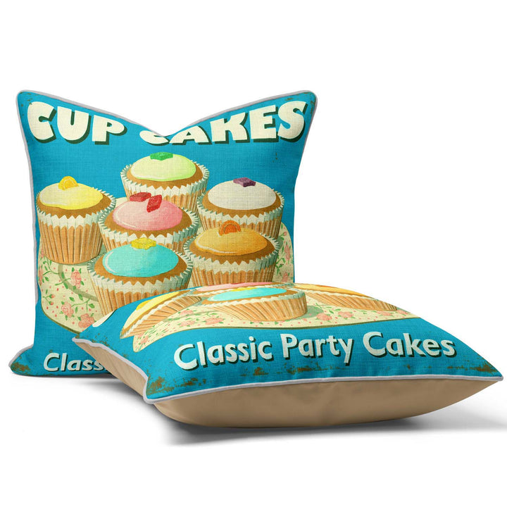 Classic Party Cakes - Martin Wiscombe Cushion