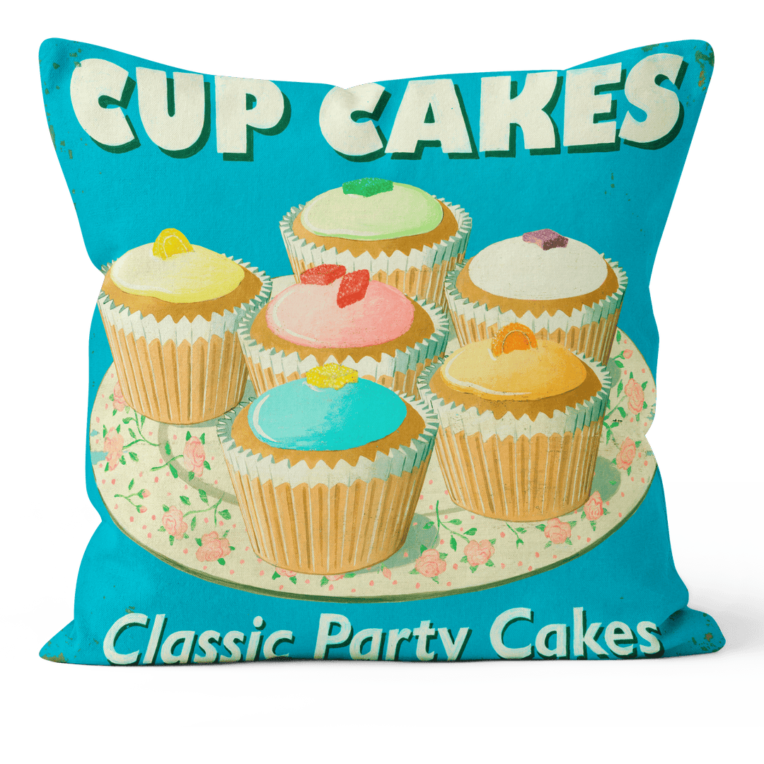 Classic Party Cakes - Martin Wiscombe Cushion