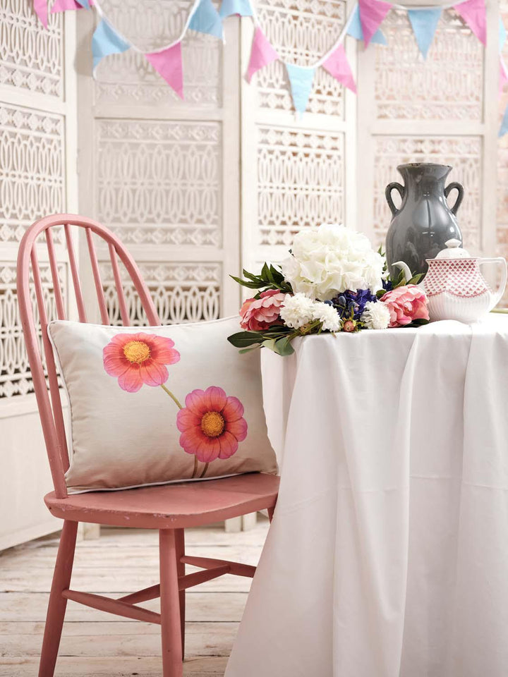 Dahlia Little Jenny - Alfred Wise Cushion - Handmade Cushions UK - WeLoveCushions