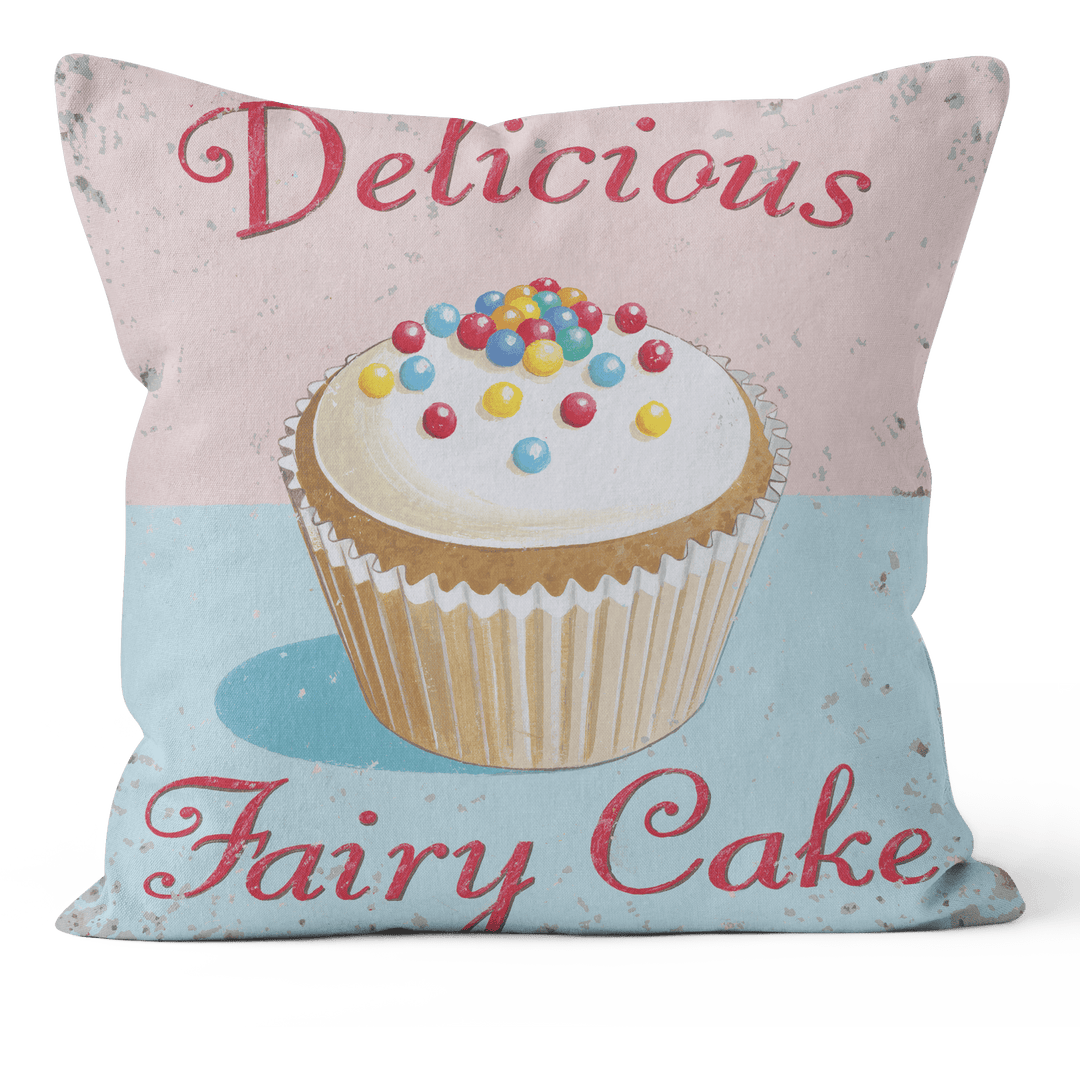 Delicious Fairy Cake - Martin Wiscombe Cushion