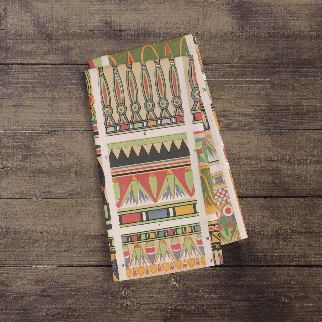 Egyptian 4 - Owen Jones Tea Towel