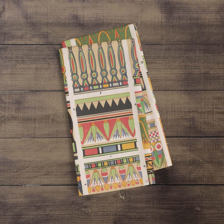 Egyptian 4 - Owen Jones Tea Towel