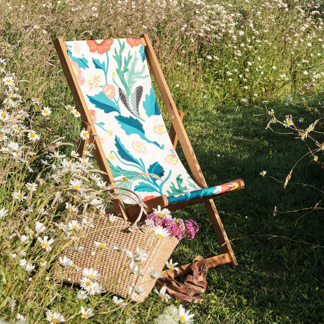 Exotic Floral Pink - House Of Turnowsky Deckchair